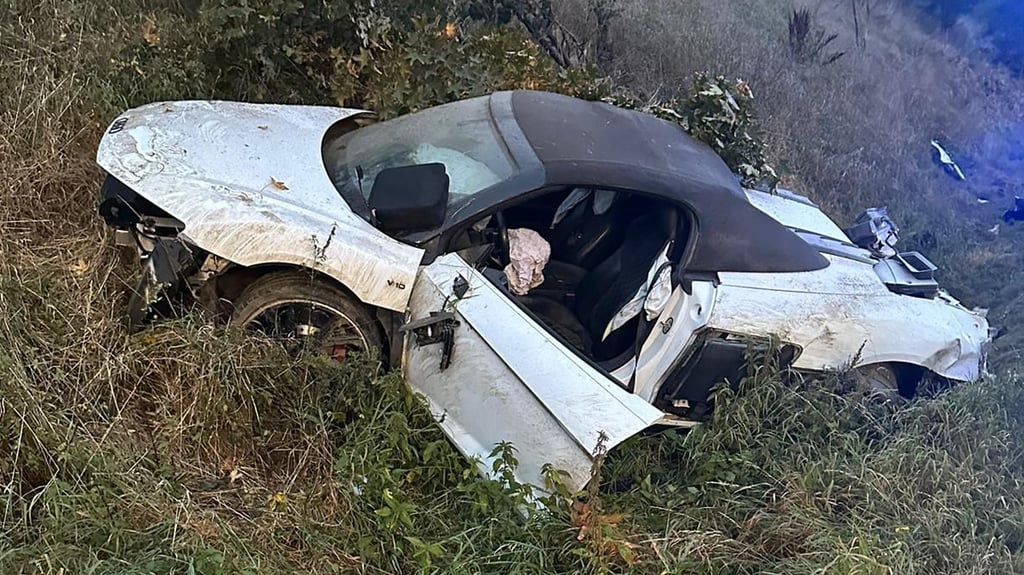 Touristen haben am Donnerstag einen Totalschaden auf der Autobahn 9 verursacht.
