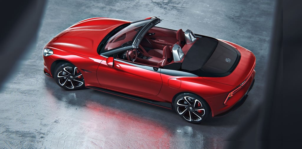 MG präsentiert mit dem Cyberster einen elektrischen Roadster.