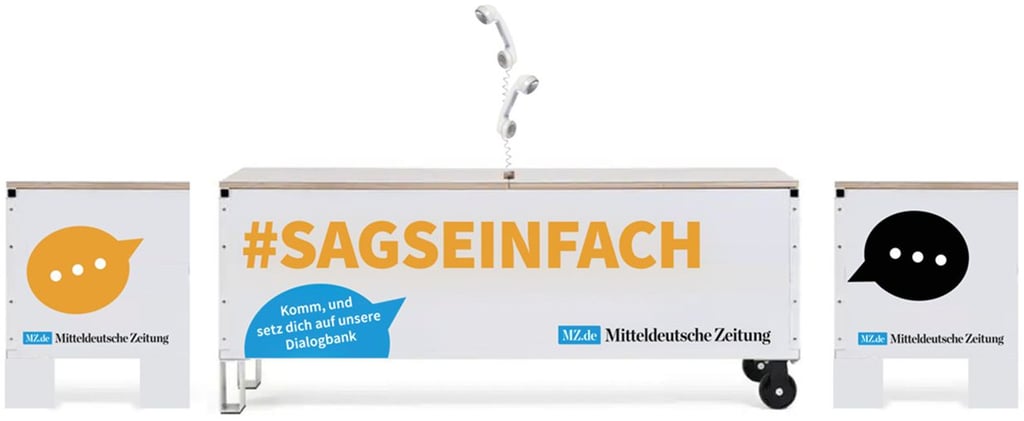 So sieht die Dialogbank aus.
