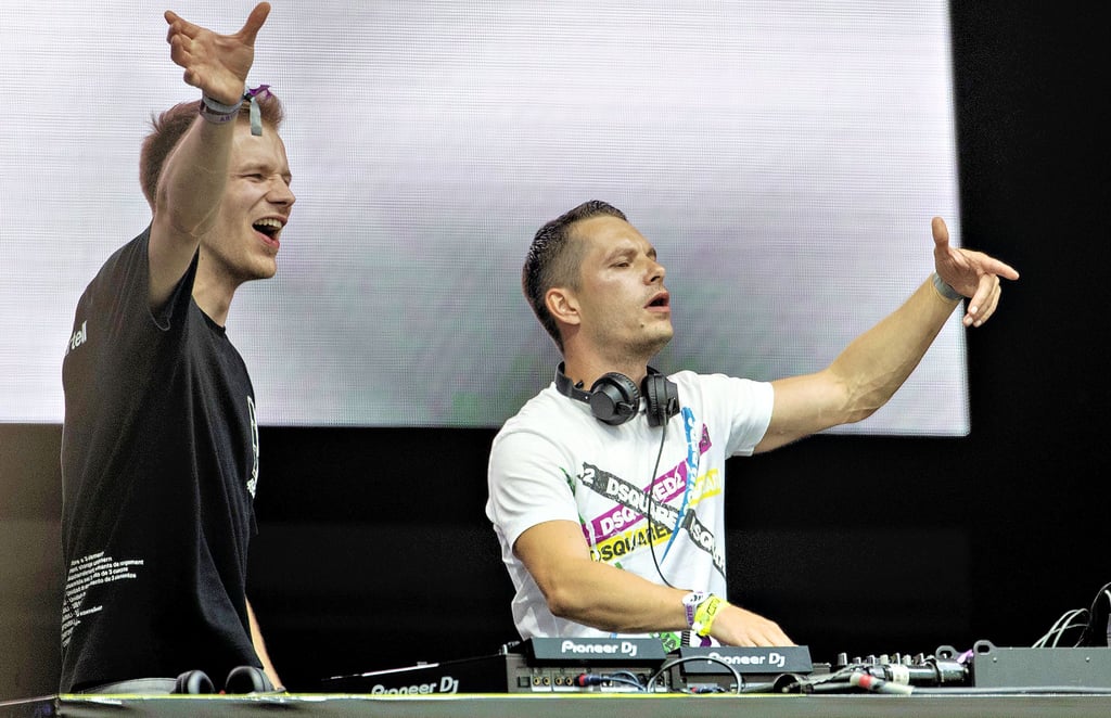 Das verspricht einen Riesenspaß. Das angesagte DJ-Duo „Gestört aber Geil“ kommt im Sommer 2024 nach Güsen. Hier eine Aufnahme vom Spring-Break-Festival am Goitzschesee in Pouch. Rund 25 000 Besucher feierten am ehemaligen Tagebaurestloch bei Bitterfeld.