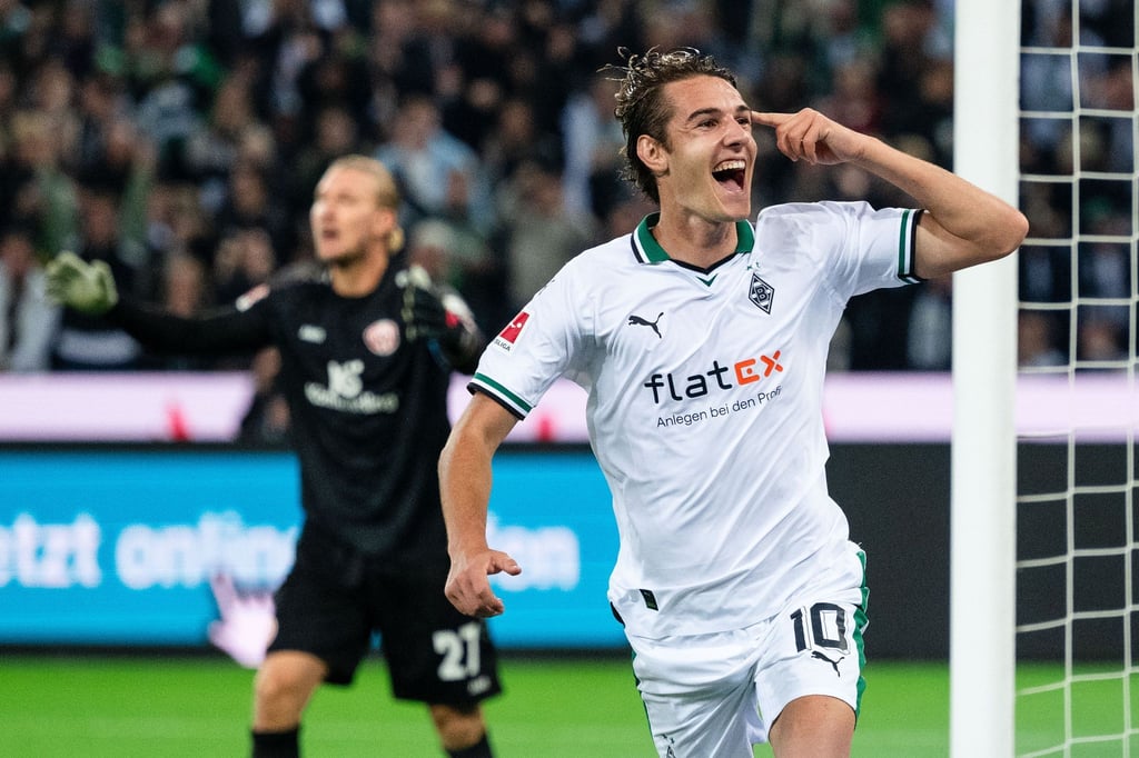 Gladbachs Torschütze Florian Neuhaus ist noch nicht wieder im DFB-Kader.