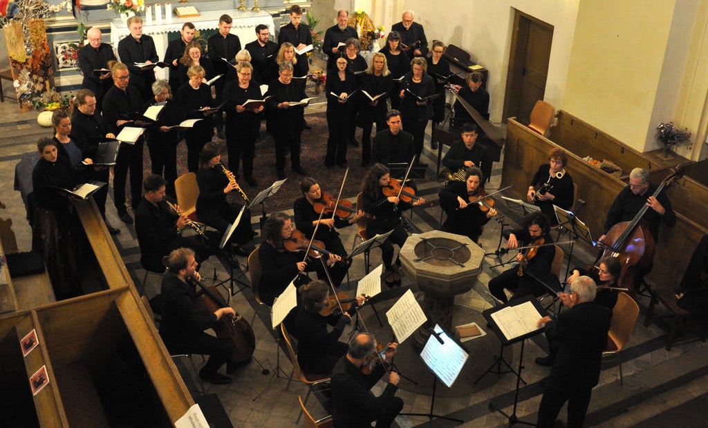Das Chorkonzert des Kammerchores Porta Westfalica in Genthin.