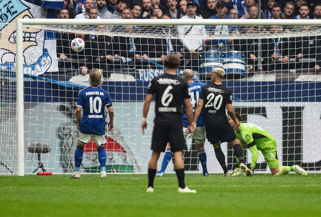 Smail Prevljak (nicht im Bild) brachte Hertha auf Schalke in Führung.