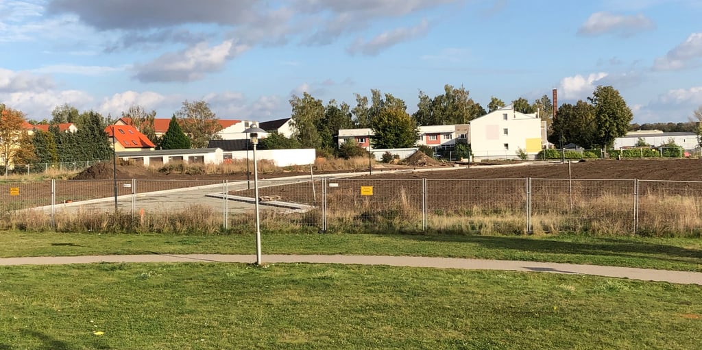 Neue Eigenheime geplant Neues Wohngebiet am Gymnasium Hohenmölsener