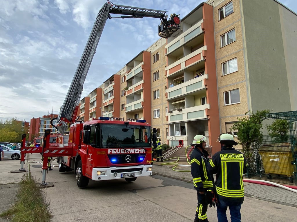 Die Feuerwehr wurde mehrmals in die Lerchenbergstraße gerufen.