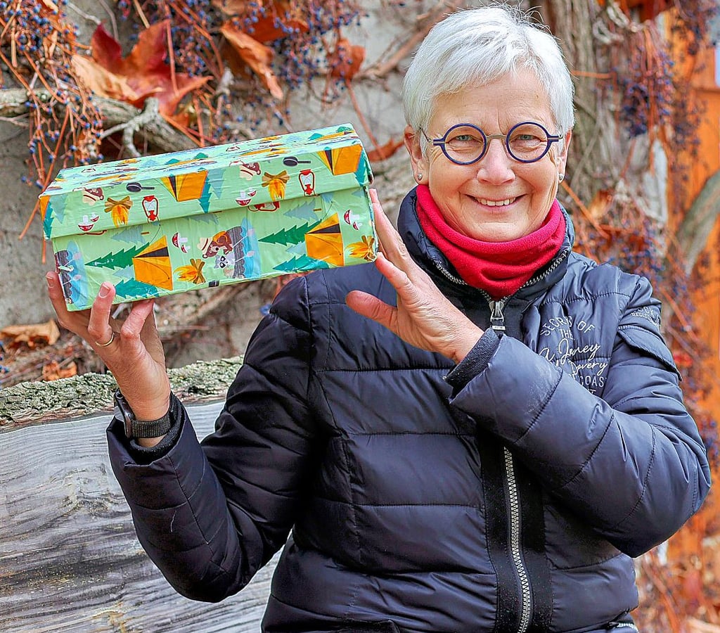 Christine Preetz hat schon 1999 die bundesweite Aktion „Weihnachten im Schuhkarton“ nach Magdeburg gebracht.