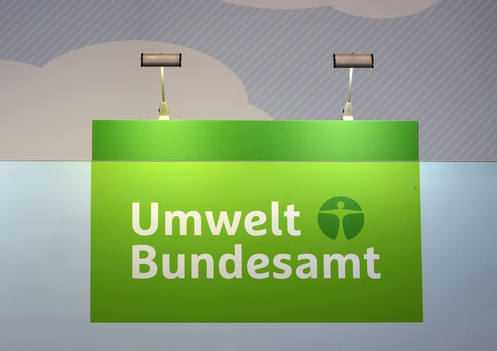 Das Logo vom Bundesumweltamt.