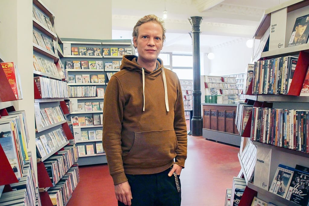 Hofft auf ein gutes letztes Jahr: Friedemann Fanenbruck in seinem Filmverleih