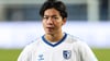 Tatsuya Ito vom 1. FC Magdeburg: über 90 Prozent erfolgreiche Dribblings diese Saison.