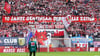 Beim Heimspiel gegen den VfL Bochum am Samstag verabschiedeten Fans von RB Leipzig einen verdienten Mitarbeiter des Fanprojekts.