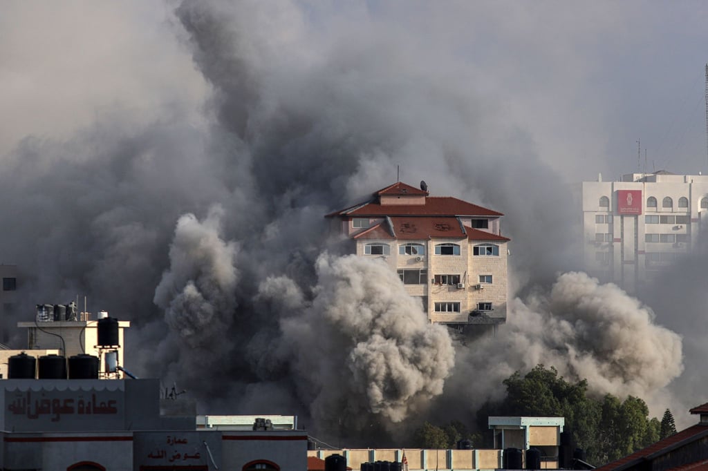 Israel reagiert nach dem Angriff der Hamas mit schweren Luftangriffen auf den Gazastreifen.