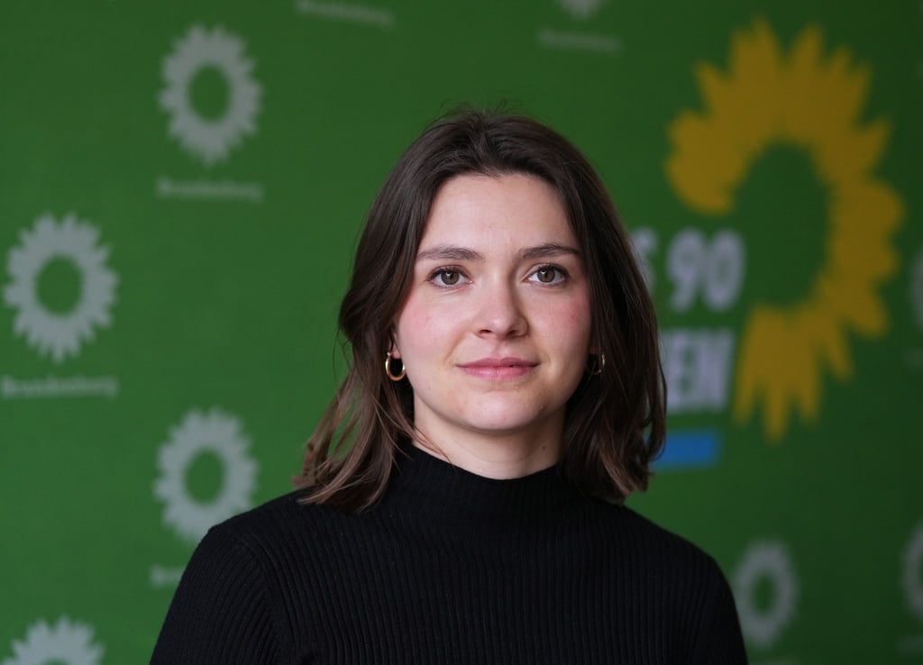 Hanna Große Holtrup, Co-Landesvorsitzende der Brandenburger Grünen.