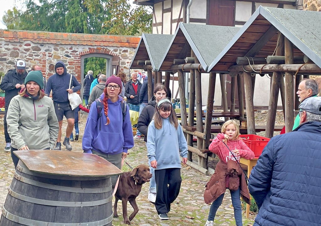 Die Burg Loburg war am Sonnabend Ziel zahlreicher Besucher.