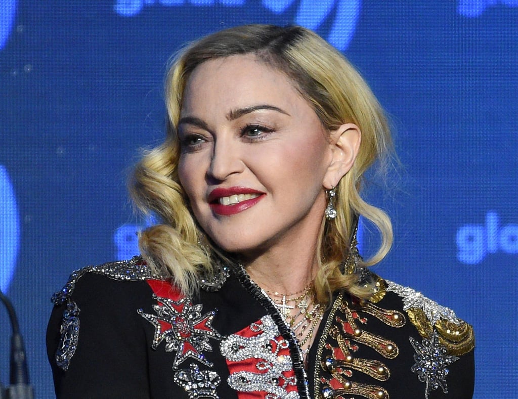 Madonna machte auch mit ihrem veränderten Aussehen Schlagzeilen.
