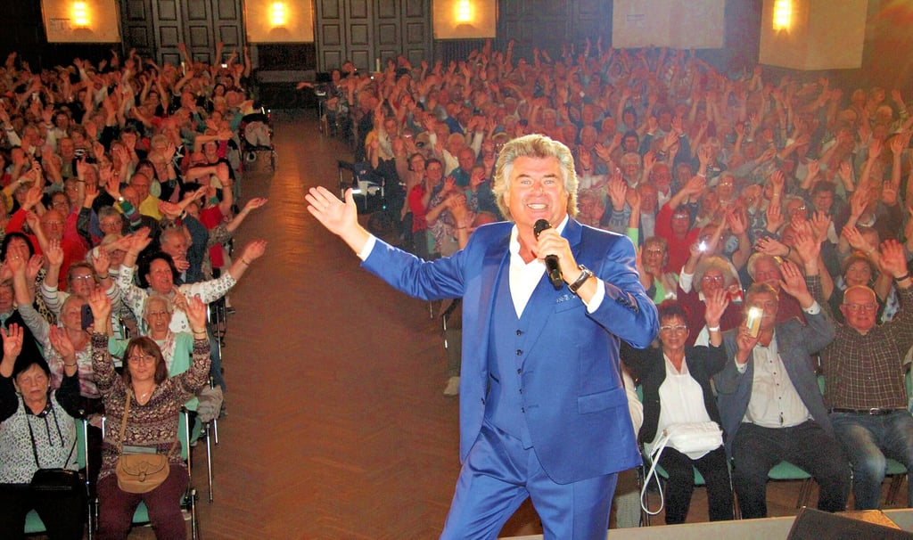 Andy Borg sorgte sichtlich für Stimmung im Saal.
