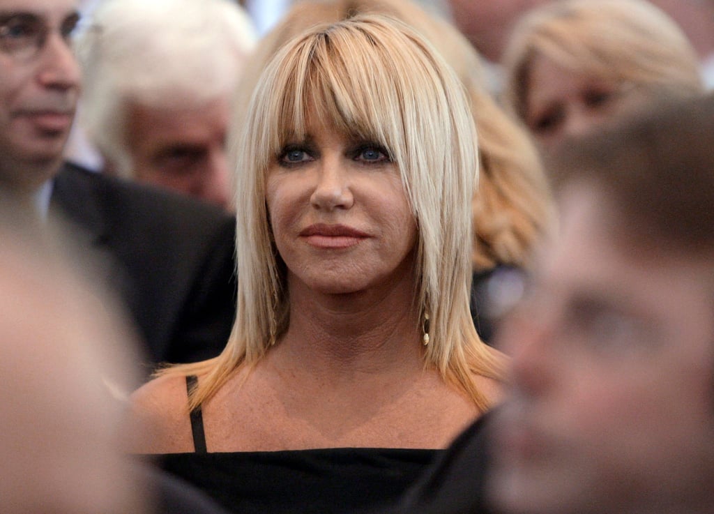 Suzanne Somers im August 2007 in der Church of the Good Shepherd in Beverly Hills, Kalifornien.