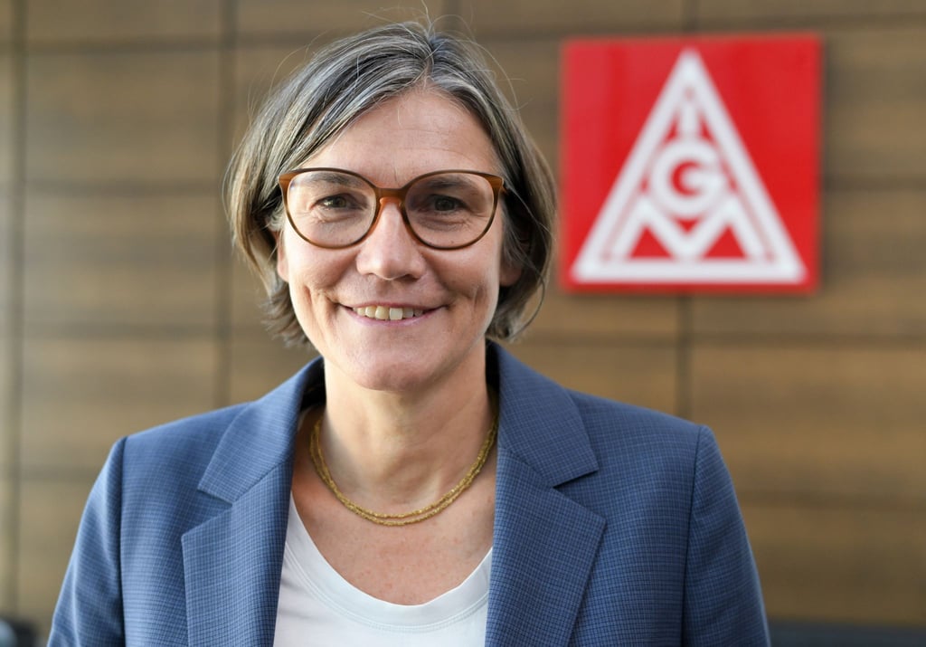 Als Gewerkschaft gegen die AfD - das ist der Plan der zukünftigen IG-Metall-Chefin Christiane Benner.