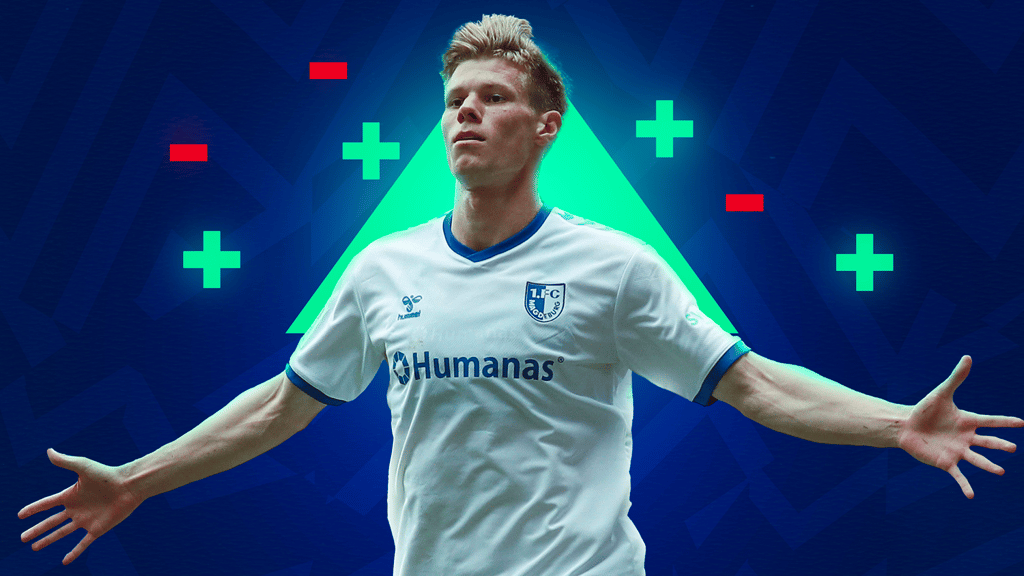 FCM-Stürmer Luca Schuler darf auf eine positive Anpassung seines Marktwertes hoffen. Mit bereits sechs Scorern konnte er gute Argumente hierfür sammeln.