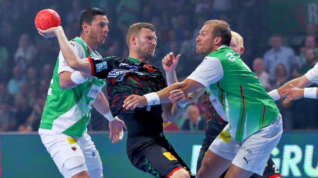 Auch die Füchse Berlin sind ein möglicher Finalgegner für Philipp Weber und den SCM bei der Klub-WM.