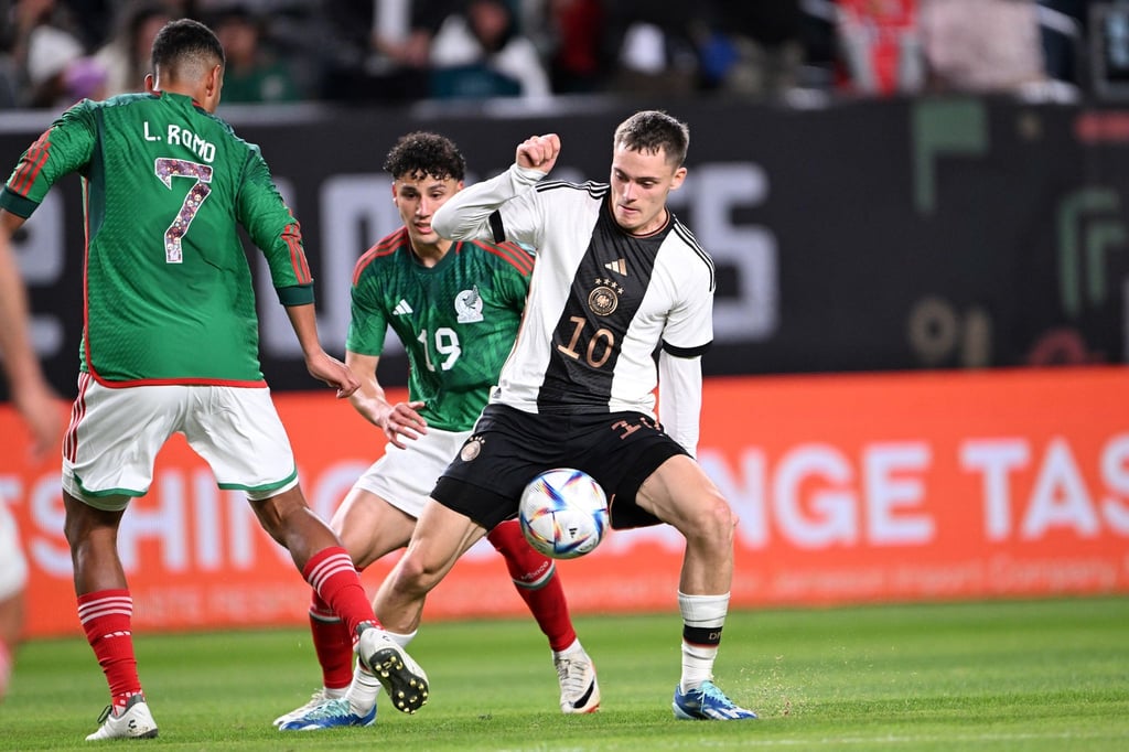 Machte gegen Mexiko ein gutes Spiel: Florian Wirtz.