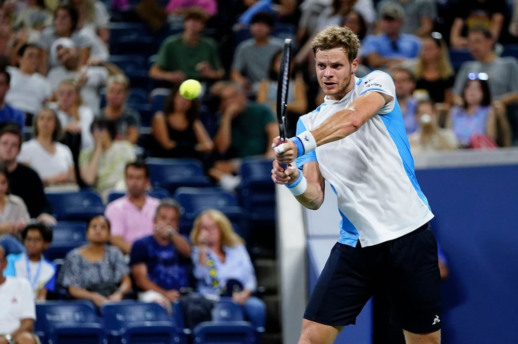 Musste sich dem Griechen Stefanos Tsitsipas geschlagen geben: Yannick Hanfmann.