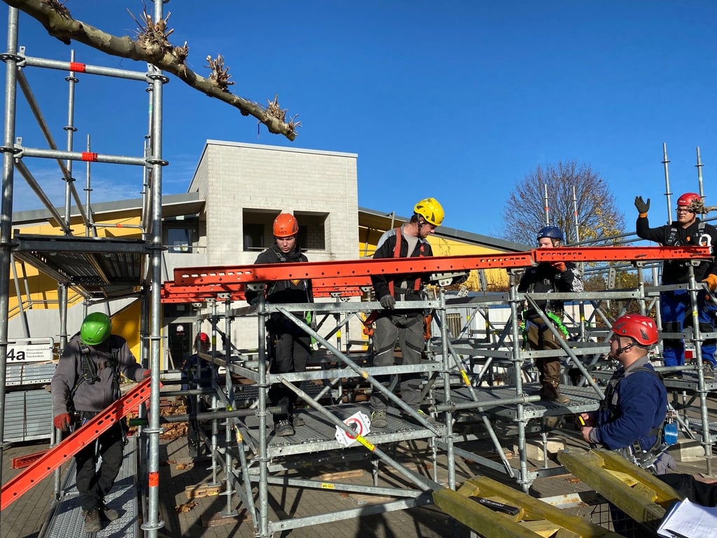 Bau Bildung Sachsen-Anhalt, Nordwest, Ausbildung, Handwerk, Bau, Gerüstbau