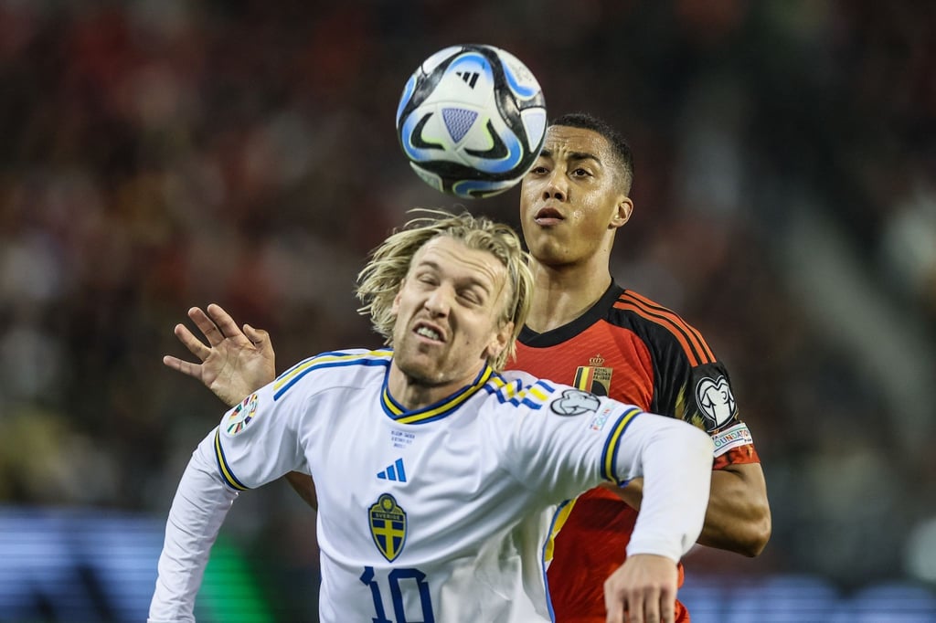 Emil Forsberg (l) sprach über die Anschlag-Nacht von Brüssel.