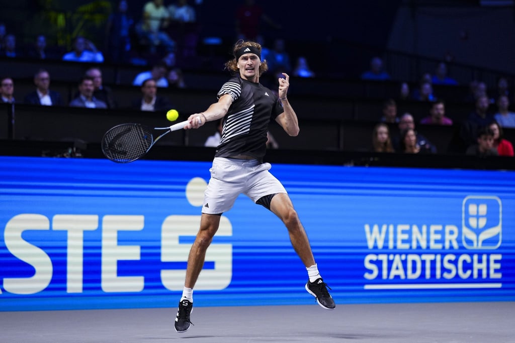 Alexander Zverev steht in Wien in der zweiten Runde.