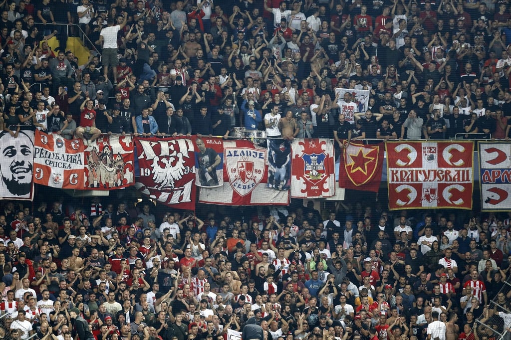 Über 2000 Belgrad-Fans werden in Leipzig erwartet.
