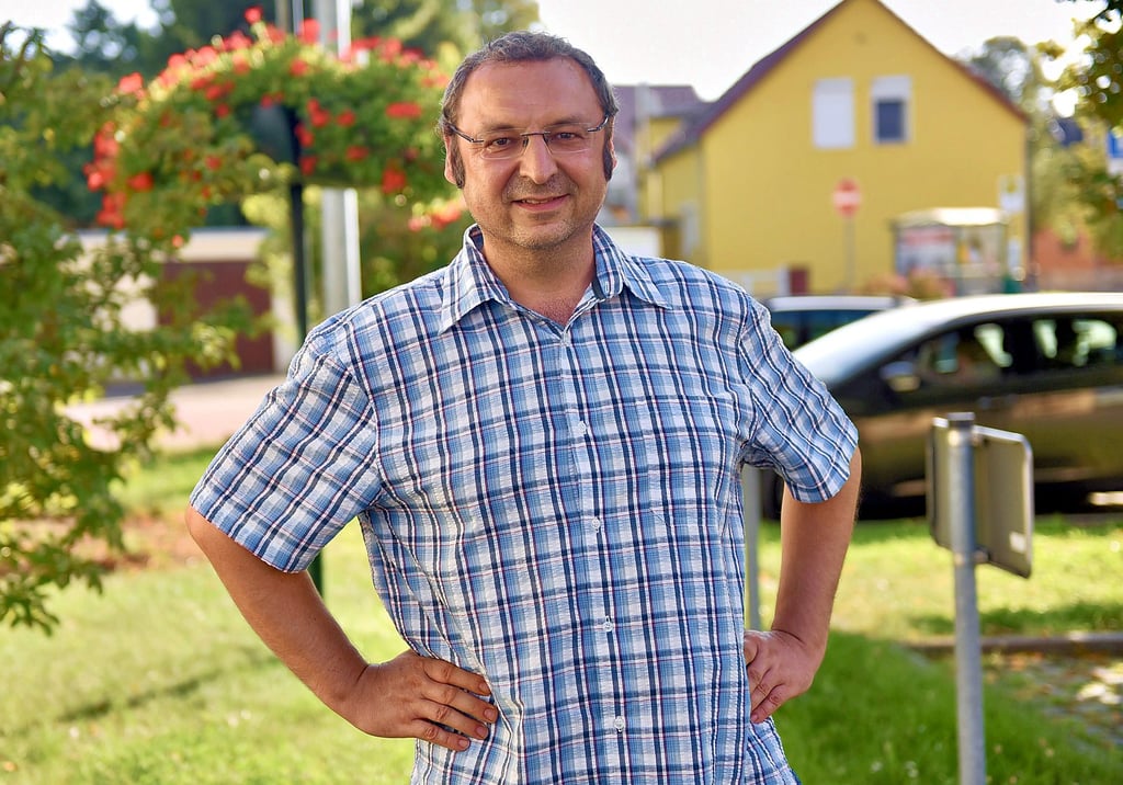 Martin Blümel kandidiert für das Amt des Bürgermeisters im Seegebiet Mansfelder Land.
