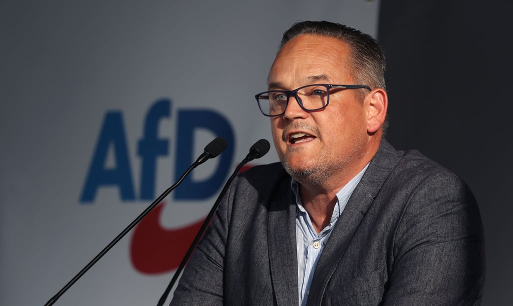 Der AfD-Landesvorsitzende Martin Reichardt.