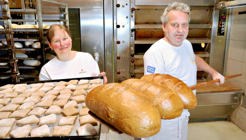 Konditorin Dorothee Kromer und Bäckermeister Andreas Pöpke wollen gern im Beruf bleiben, aber künftig im Angestelltenverhältnis.