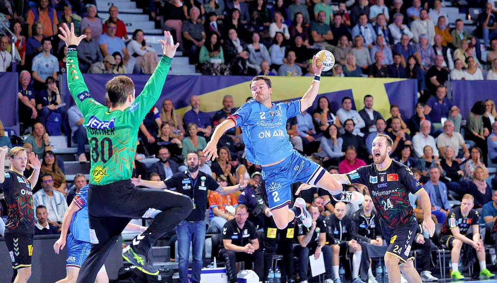 Gegen die neun Tore von Montpelliers Sebastian Karlsson war der überragende SCM-Torwart Nikola Portner allerdings machtlos.
