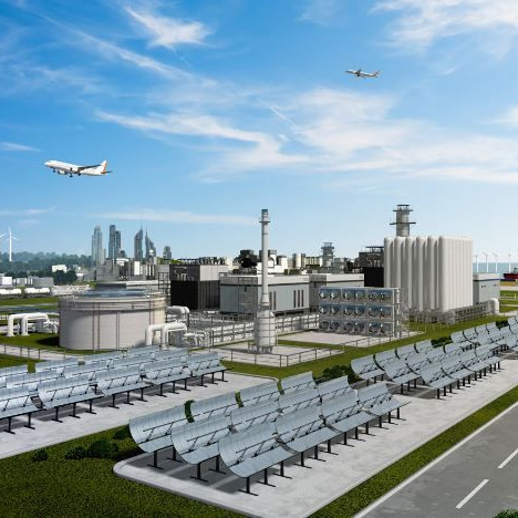 Visualisierung DLR-Forschungsanlage