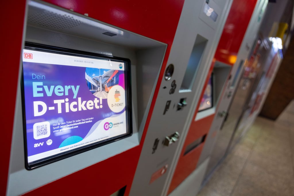 Das Deutschlandticket - in diesem Fall doppelt bezahlt.
