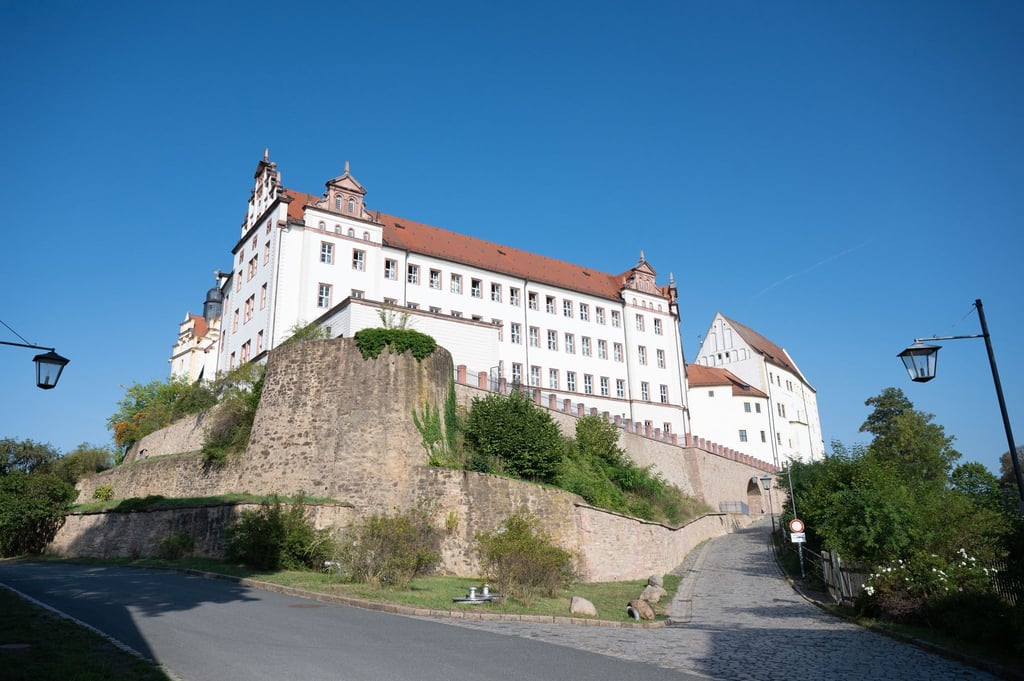 Das Renaissance-Schloss Colditz.