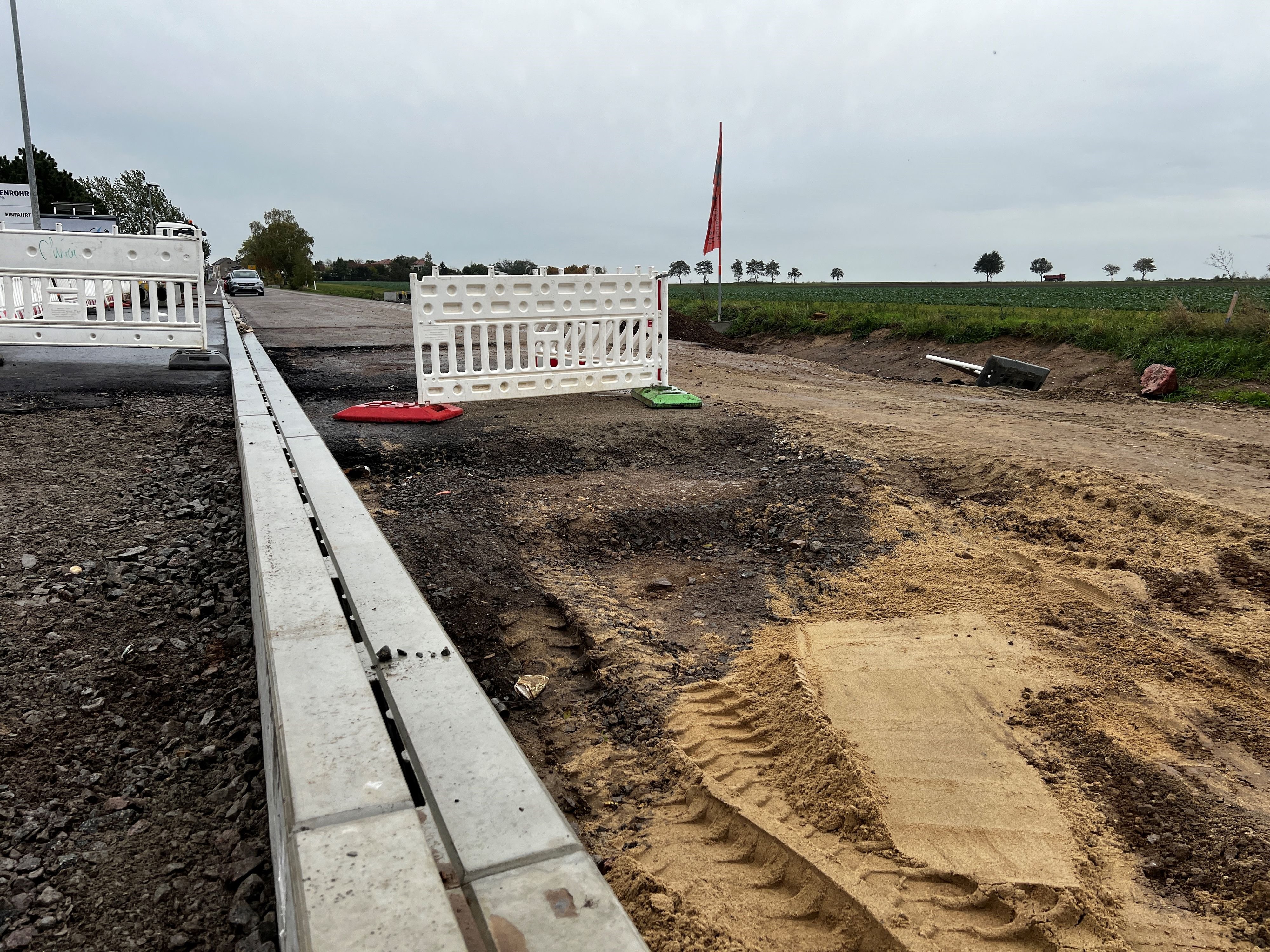 Gröbers Wartet: Warum Die B6-Baustelle Länger Dauert Als Geplant