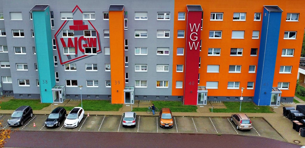 Die Wöhnhäuser in der Goethestraße in Wanzleben gehören zu den Vorzeigeobjekten der Wohnungsgenossenschaft in der Einheitsgemeinde.