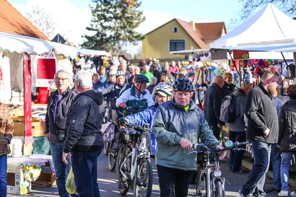 Viele Besucher kamen im vergangenen Jahr zum Schrappelmarkt nach Schraplau.