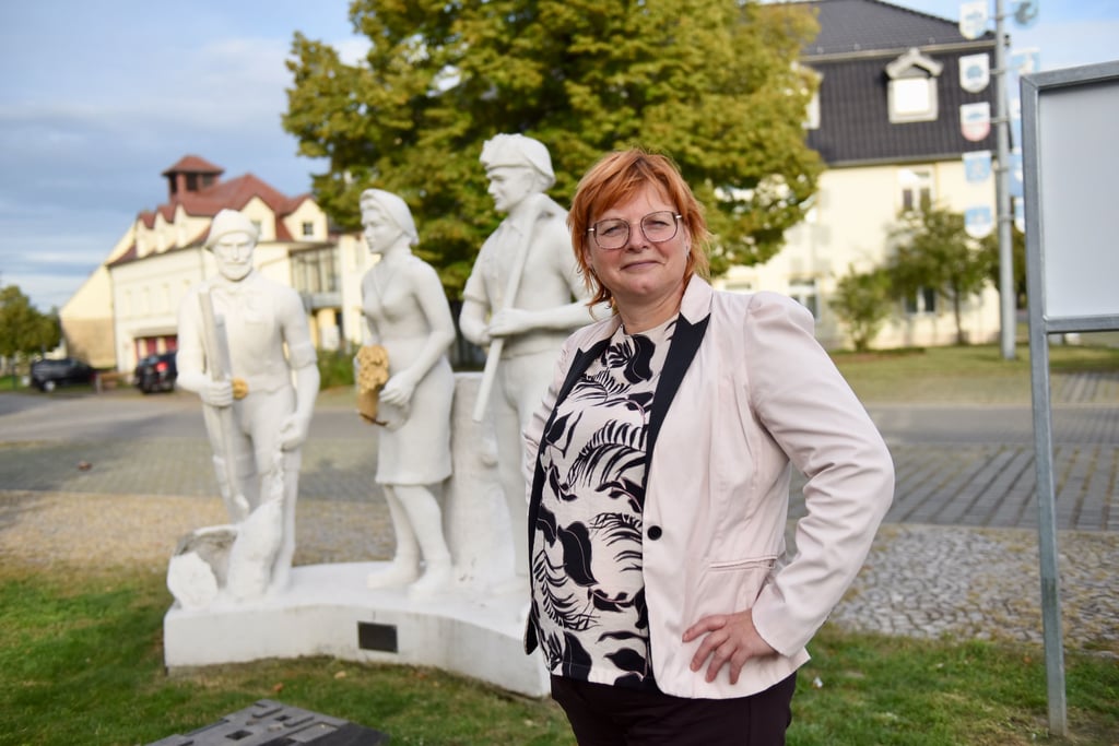 Sandra Sowoidnich aus Dederstedt kandidiert als Bürgermeisterin.