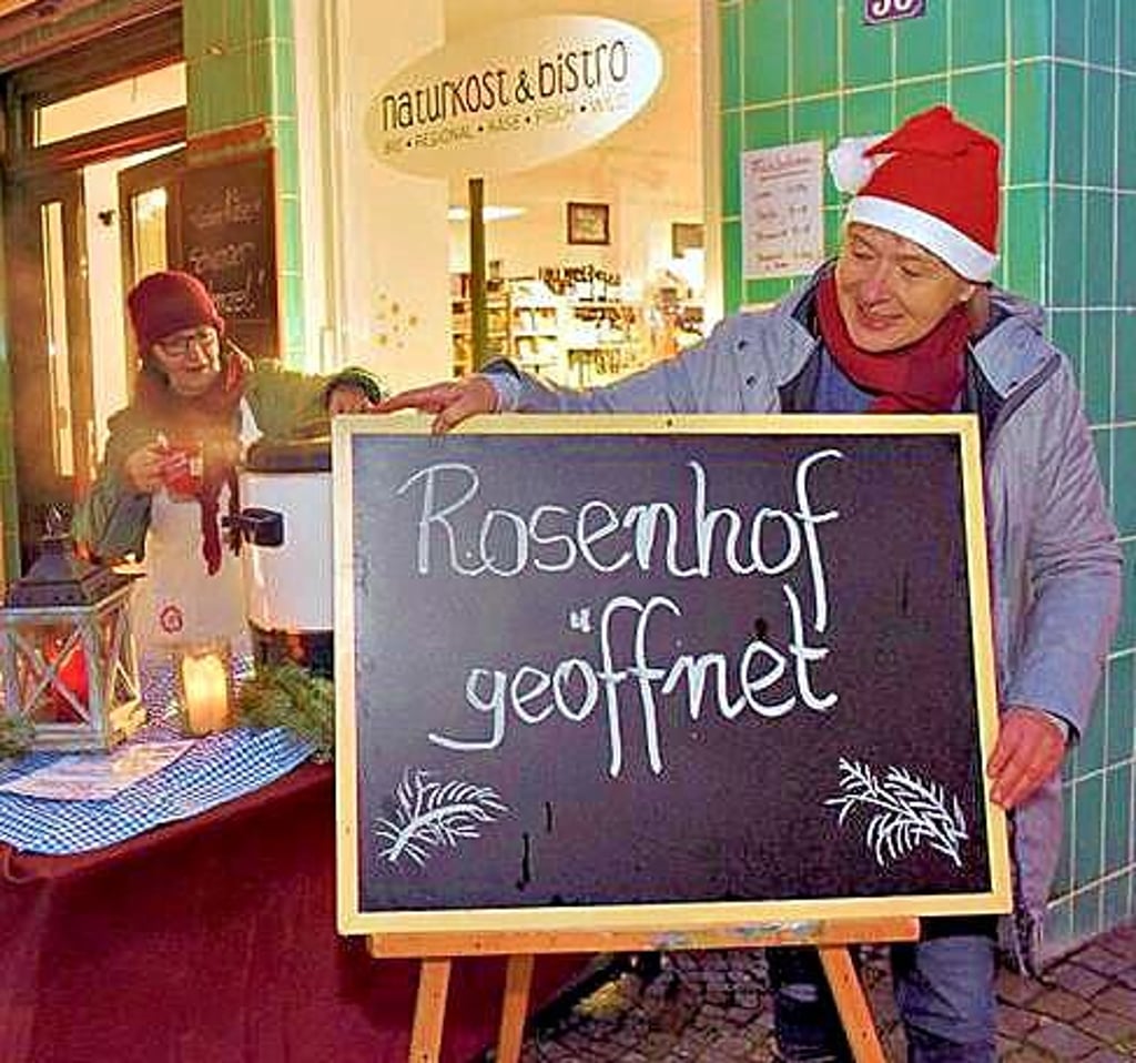 Der „Advent in den Rosenhöfen“ ist dieses Jahr am 8. Dezember.