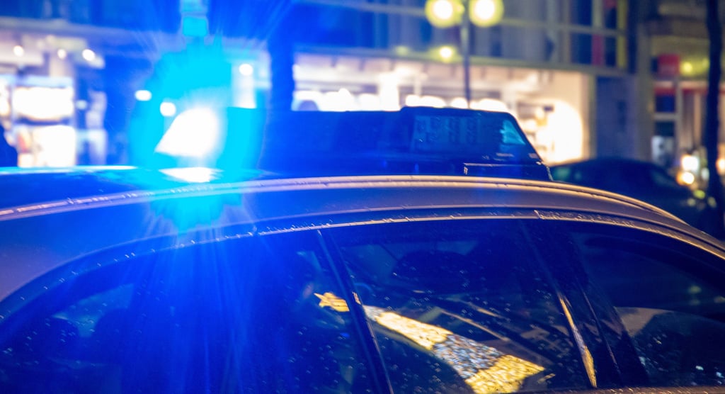 Die Polizei im Einsatz.