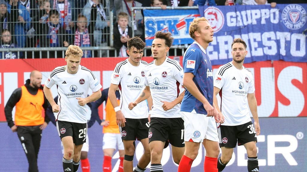 Der 1. FC Nürnberg gewann am Sonntag das Zweitliga-Spiel bei Holstein Kiel.