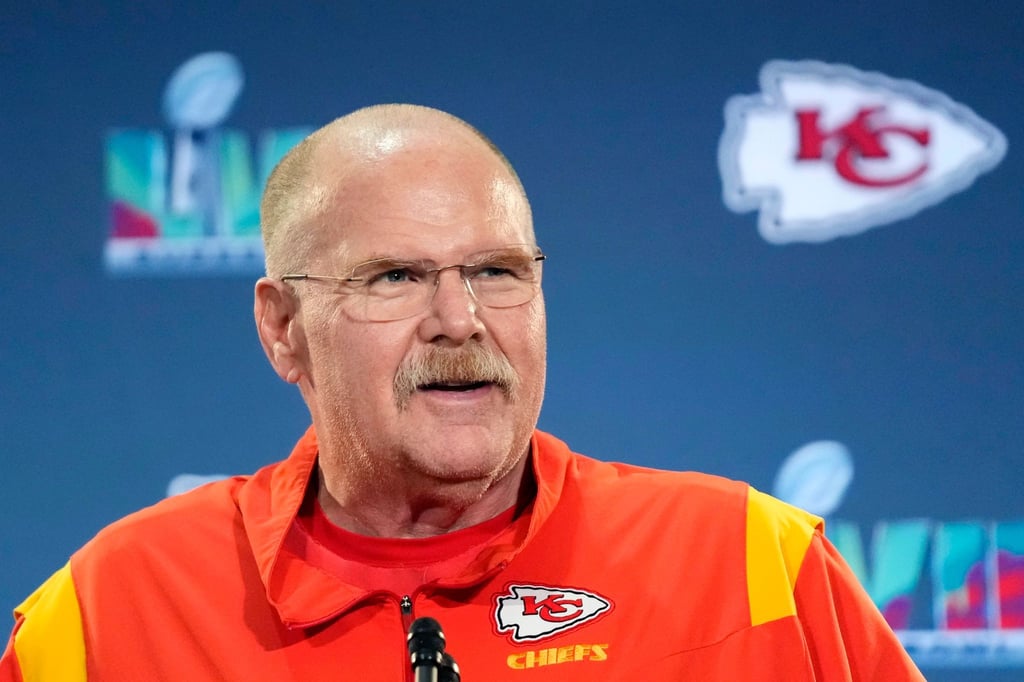 Trainer der Kansas City Chiefs: Andy Reid.
