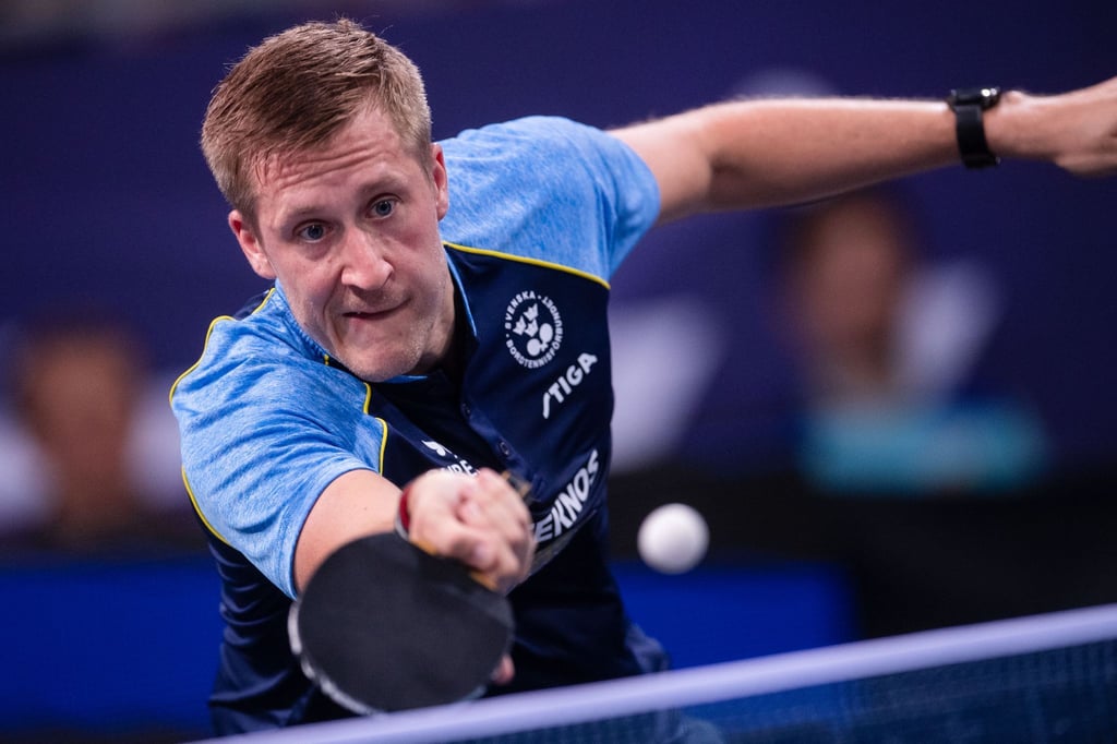 Trifft in Frankfurt auf Dimitrij Ovtcharov: Mattias Falck.