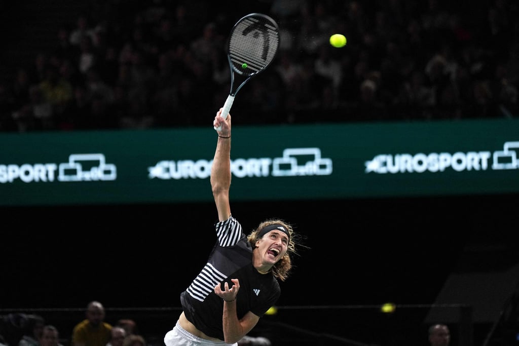 Kämpfte sich in Paris in die nächste Runde: Alexander Zverev.