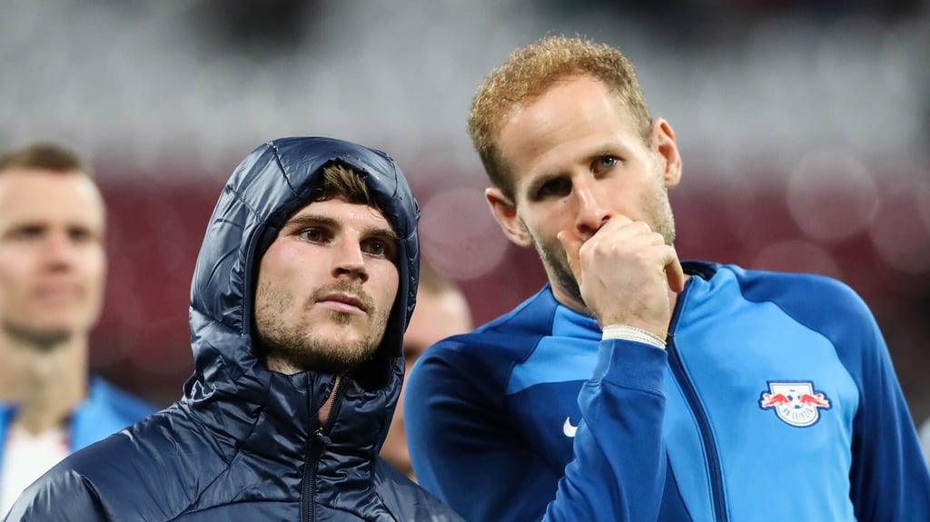 Dürfen beide in der RB-Startelf gegen Wolfsburg ran: Timo Werner (l.) und Keeper Peter Gulacsi