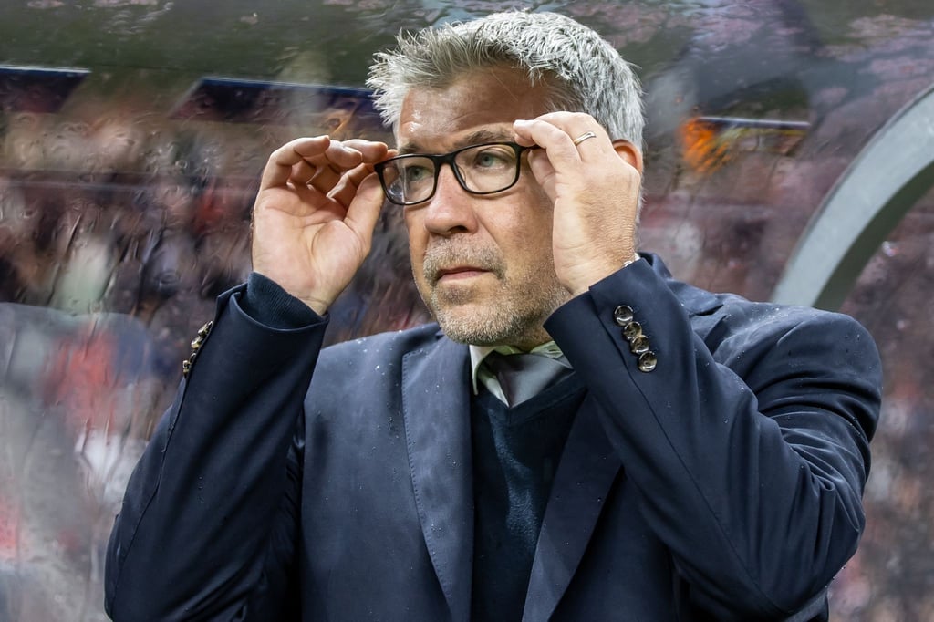 Trainer Urs Fischer. Union Berlin droht nach fünf Jahren des stetigen Aufstiegs ein harter Fall.