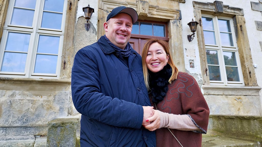 Gerle und Jörg Büchting sind Gutshaus-Besitzer. Das Ehepaar aus Wernigerode saniert ein geschichtsträchtiges Gebäude in Minsleben.