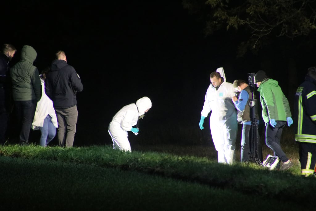 Spurensuche bis in die Nacht: In Landsberg wurde am Dienstag eine Leiche gefunden.